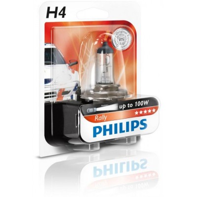 Галогеновая лампа Philips H4 Rally 12569RAB1
